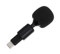 DIYEAH Microphone Ordinateur USB-c Omnidirectionnel Prise Type-c, Compatible Plupart des Téléphones Portables, pour Live Streaming et Appels Vocaux