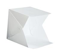 DIYEAH Mini Boîte à Lumière LED pour Photographie Tente de Studio avec Arrière Plans Colorés pour Accessoires et Produits de Petite