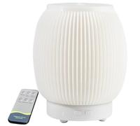 DIYEAH Mini Humidificateur Diffuseur D'arômes 200ml Blanc, Portable, USB, Faible Bruit, avec Câble USB et Télécommande, pour Chambre et Voiture, Bébé et Famille