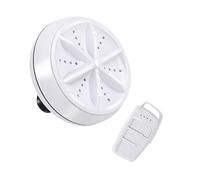 DIYEAH Mini Lave-linge Portable Turbo Usb Avec Télécommande Compact Pour Voyage Camping Dortoirs Et Appartements Nettoyage Délicat Sans Déformation Des Vêtements