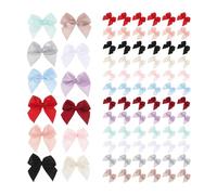 DIYEAH Mini Nœuds Décoratifs Légers et Élégants en Polyester 240 Pièces et Scrapbooking, Couture Embellissement de Présents