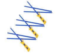 DIYEAH Mini Scie à Main 30 Cm Manche Plastique 3 Cadres 9 Lames de Scie Outil de Coupe Multifonction Portable pour Jardinage et Bricolage et Travail du Bois Compacte et Ergonomique