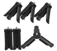 DIYEAH Mini Trépied Pliable Et Extensible pour Appareil Photo Trépied De Bureau Plaque De Têtes De Portable Vlogging Petite Poignée De pour Tournage Abs