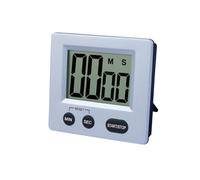 DIYEAH Minuteur Cuisine Magnétique Grand Écran LCD Minuterie Digitale Compte à Rebours Alarmes Puissantes et Pied Pliable pour Réfrigérateur et Suspension