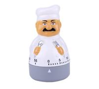 DIYEAH Minuteur Cuisine Mécanique Manuel Minuterie de Chef Compacte Outil de Chronométrage Domestique Précis Présent de Fête pour Cuisson et Gestion du Temps Cuisine