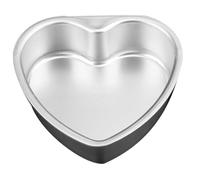 DIYEAH Moule à Gâteau Cœur Alliage Anodisé Antiadhésif Facile Démoulage Cuisson Pâtisserie Maison