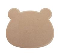 DIYEAH Moule à modeler en céramique en forme d'ours - Gabarit pour la réalisation de pièces, assiettes et bols en argile - Outil de poterie