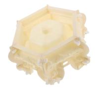 DIYEAH Moule à Socle de Colonne Romaine en Plastique Beige Réutilisable pour Sculptures, Stabilisant Les Bases, pour Production en Série et Décor de Jardin