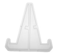 DIYEAH Moule en Silicone pour Présentoir D’Assiettes en Résine Époxy, Support DIY Réutilisable pour Moulage, Petit Format Plat, Moules de Coulée Détaillés pour Loisirs Créatifs