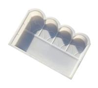 DIYEAH Moule Plastique Bordure Jardin Béton pour Clôture Extérieure DIY Résistant Au Froid Facile à Nettoyer pour Pelouse et Parterre de Fleurs