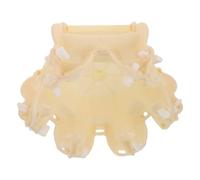 DIYEAH Moule pour Pot de Fleurs en Plastique, Moule de Base pour Pot à Bonsaï, Réutilisable, Démoulage Facile, Beige, pour Créations Artistiques et Décoration Extérieure