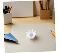 DIYEAH Moule Silicone pour Boîte de Rangement Couronne avec Couvercle Solide Moule Réutilisable pour Résine Époxy Porte Bougie Décoratif et Boîte à Bijoux Diy Flexible et Facile à