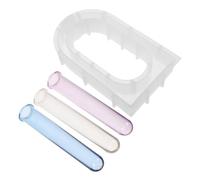 DIYEAH Moule Silicone Vase Hydroponique avec Tubes Moule Résine Époxy pour Décoration Maison et Support Plantes Kit Diy Durable et Facile à Nettoyer