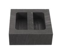 DIYEAH Moules en Graphite pour Coulée de Métaux 500g - Cuve à Huile Graphite pour Moulage Alliage Zinc Laiton - Outils Moulage Bijoux Fusion Métal Haute Température Arts Artisanat