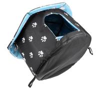 DIYEAH Niche Extérieure pour Chat Isolée et Imperméable en Tissu Mousse, Détachable et Résistante aux Intempéries, pour Pique-niques et Voyage