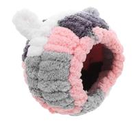 DIYEAH Nid Douillet pour Perruches Maison Hiver Polaire Corail Épaisse et Chaude Nid Confortable pour Perroquets Cabane de Couchage et Nidification pour Perruches et Calopsittes