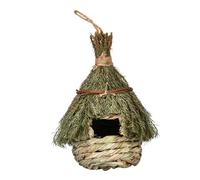 DIYEAH Nid Oiseau Tissé Main pour Jardin Nichoir Suspendu Jonc De Mer Décoration Extérieure pour Petits Oiseaux