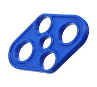 DIYEAH Organisateur de Tuyaux pour Machine à Traire Chèvre, Pièce de Rechange en Plastique Bleu, Support Compatible, Accessoire Solide pour Gestion Précise des Tubes de Traite