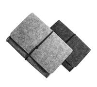 DIYEAH Organisateur Protecteur Léger Lot de 2 Pochettes en Feutre et Rangement Supplémentaire pour Téléphone Portable et Passeport pour Étudiantes