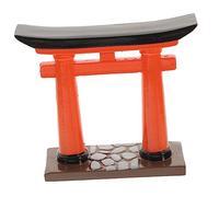 DIYEAH Ornement Aquarium Portail Japonais Miniature Résine Décor Micro Paysage pour Réservoir Poissons Zen pour Aquarium et Jardin Décoration Maison et Bureau