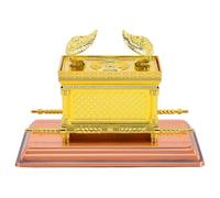 DIYEAH Ornement Religieux Ancien en Alliage Décoration d'Église pour Sanctuaire Ornement de Foi Moyen Format Artisanat Religieux Israélien Décorations de Fêtes Religieuses Adaptées à