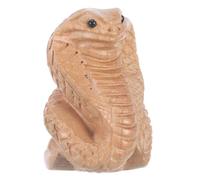 DIYEAH Ornements Serpent Bois Sculpté Décoration Bonsaï Garçon Et Filles Année du Serpent