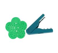 DIYEAH Outil à Dénuder Les Rosiers 2 Pièces pour Fleuristes Et Jardinage, Dégorgeur D'épines Vert Pince Abs Bleu, Léger Et Portable, Enlève Feuilles Et Épines Rapidement