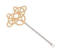 DIYEAH Outil de Battage de Courtepointe à Long Manche, Tapette à Poussière Imitation Rotin, Nettoyage Ménager pour Tapis et Couettes, Outil de Dépoussiérage Pratique et Solide, 1 Pièce