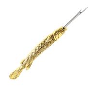 DIYEAH Outil de Couture Multifonctionnel Or avec Poignée Ergonomique Défaites de Fil Retrait de Points et Accessoires de Bricolage pour Créateurs pour Couture à Domicile et Déplacement