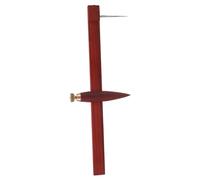 DIYEAH Outil de Poterie Compas Bois Cutter de Cercle Portable pour Argile Accessoire Artisanal Précis et Léger Réutilisable