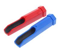 DIYEAH Outil de Réparation de Queue de Billard 2 Pièces Brunissoir et Lime en Plastique, Accessoire Compact pour Polissage Précis Pointe, Adapté aux Joueurs Amateurs