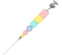 DIYEAH Outil Scribe Gâteau Inoxydable et Aiguille Remuer Biscuits avec Couvercle de Protection Outil de Fabrication et Cuisson pour Pâtisserie DIY Compact et Réutilisable