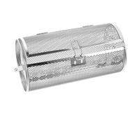 DIYEAH Panier Rotatif Acier Inoxydable pour Four et Grill Panier Rôtissoire pour Fruits Secs Noix et Viandes Anti Friteuse à Air