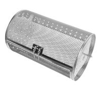 DIYEAH Panier Rotatif Inox pour Barbecue et Four Électrique Cage pour Rôtissoire Cuisson Uniforme pour Noix Viandes et Légumes Accessoire pour Cuisine et Camping