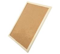 DIYEAH Panneau d'affichage décoratif en liège, 1 set, marron, pâte de bois pure, facile à utiliser, protège, pour bureau et maison