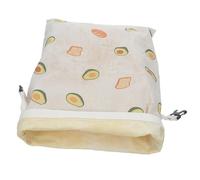 DIYEAH Paquet à Réutilisable en Coton Ciré d'abeille, 16,5x13 Pouces