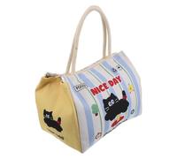 DIYEAH Paquet Isotherme Réutilisable pour Déjeuner Lunch Bag Mignon Taille Compacte Paquet de Rangement Alimentaire pour Bureau Maison et Pique-Niques Motif Chat Léger et Pratique