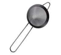 DIYEAH Passoire à Cocktail Triangle Inox Noire Filtre Résidu pour Jus et Glace Tamis Créatif Résistant Corrosion pour Bar et Cuisine Professionnelle