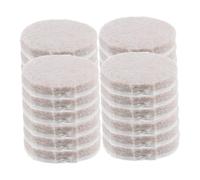 DIYEAH Patins En Feutre Autocollants Pour Pieds De Chaise Et Meubles, Diamètre 25,4 Mm, Épaisseur 5 Mm, Protection Anti-rayures Bruit, Adaptés Aux Sols Durs Bois, Lot De 24