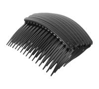 DIYEAH Peignes à Cheveux en Plastique Noir 50pcs, 16 Dents, Faciles à Insérer et Maintien Ferme, Accessoires pour Cheveux pour Dîners et Danses