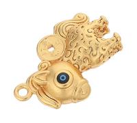 DIYEAH Pendentif Design Élégant pour Porte-clés ou Cheval Creux Doré Zodiaque Cheval Accessoire Artisanal Unique et Léger