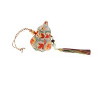 DIYEAH Pendentif Forme de Gourde Chinois Traditionnel pour Fête des Bateaux-dragons Ornement Suspendu Parfumé Polyvalent Décoration Artisanale à Suspendre Sac Parfumé Culturel