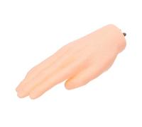 DIYEAH Perchoir à Main Simulé pour Perroquets, Entraînement de | Texture Réaliste, Paume Humaine Imitée, Base Stable, pour Contrôle Sanitaire et Pratique de Manipulation
