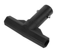 DIYEAH Pièce de Rechange pour Trampoline Embout en Plastique PP Noir, Connecteur de T Sécurisé pour Poteau, pour Usage Extérieur et Aire de Jeux