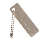 DIYEAH Pierre À Hameçon DiamantéE Outil Portable Pour AffûTage De Crochets IdéAl Pour Camping Et RandonnéE Design Compact Avec ChaîNe De Suspension