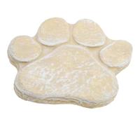 DIYEAH Pierre Commémorative pour Animaux Chat Chien Célébration Halloween | Sculpture Empreinte Patte, Usage Jardin Extérieur, Solide et Légère, Monument pour Chats et Chiens