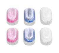 DIYEAH Pierre Double Face pour Pieds, Lot de 6 Pierres Naturelles Exfoliantes, Brosse de Pédicure Multifonction, Outil de Soin Anti-peaux Mortes, Couleur Aléatoire,