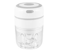 DIYEAH Pilon Électrique 250 Ml Blanc pour Ail et Gingembre Presse-Ail Électrique Puissant Mini Broyeur Multifonction Cuisine Ménagère Hachoir Pratique pour Épices et Assaisonnements