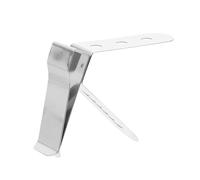 DIYEAH Pince en Acier Inoxydable pour Thermomètre, Support Clip de Fixation pour Sonde de Lait, Accessoire la Cuisine Résistant et Pratique pour Cuisson Précise des Boissons et Aliments