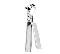 DIYEAH Pince Résistante Chaleur en Acier Inoxydable Argentée Cuisine Design Ergonomique, pour Plateaux de Four et Poêles en Préparation Culinaire